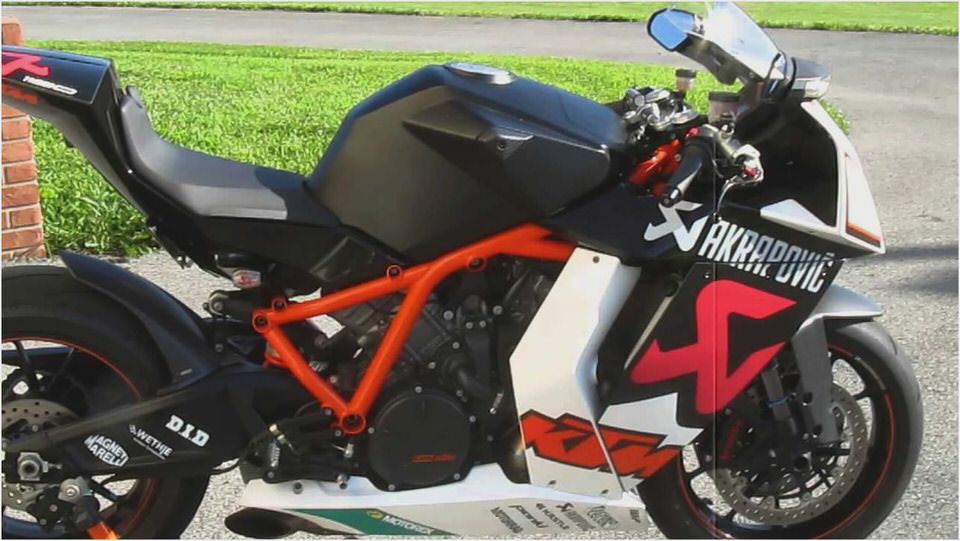 KTM 1190 RC8 R Akrapovic Limited Edition