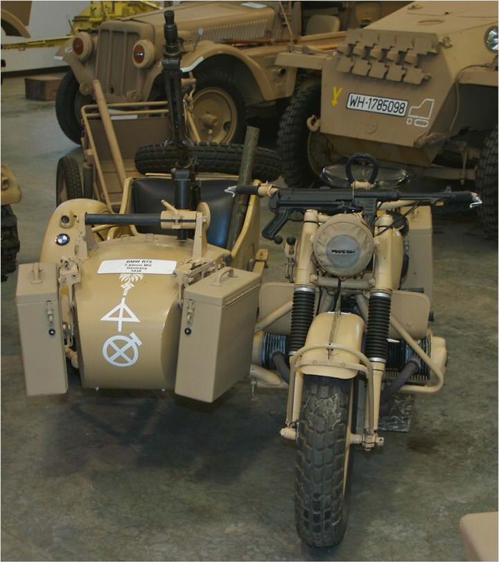 BMW R75 with sidecar