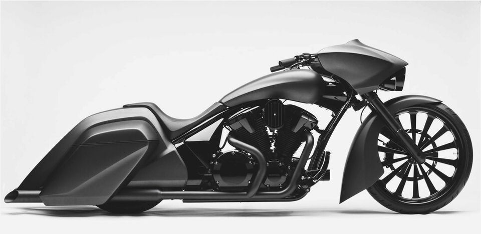 Honda Stateline Slammer Bagger Concept