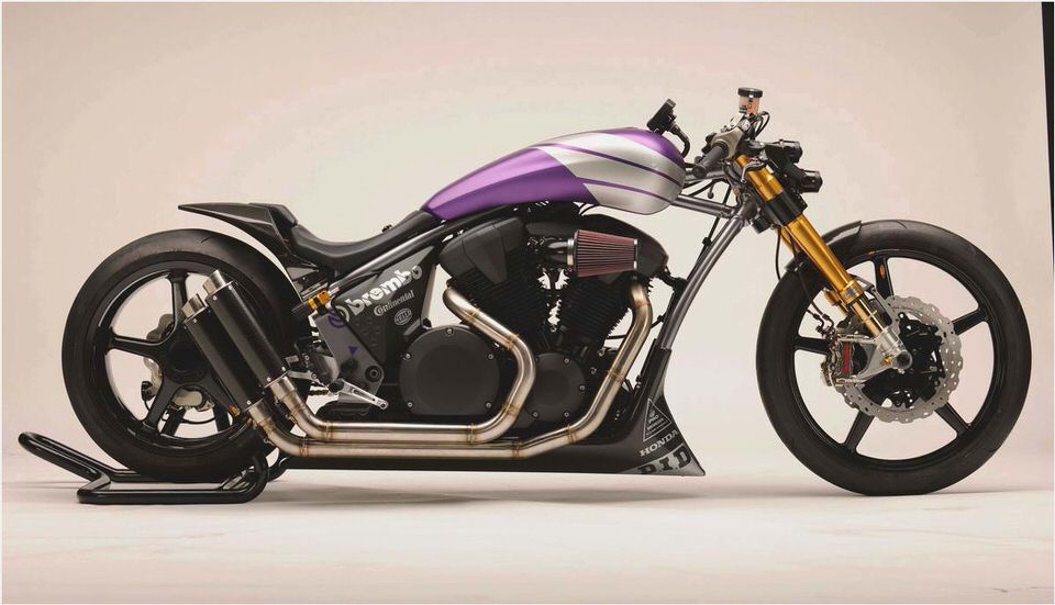 Honda Fury Furious Hardtail Chopper Concept