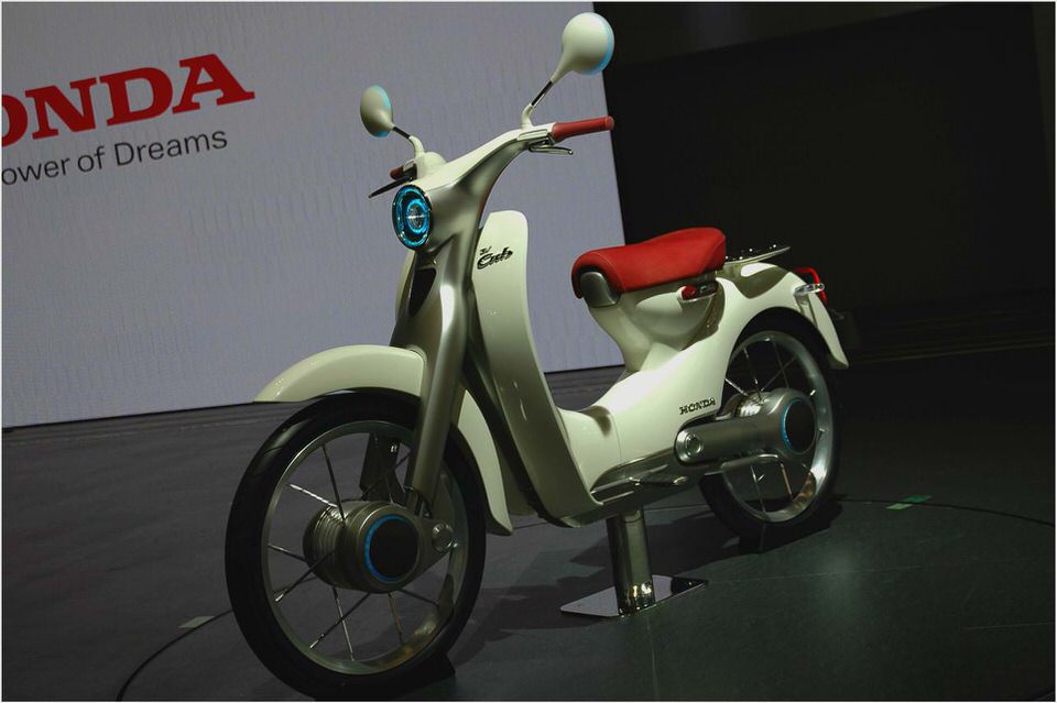 Honda EV Electric Moped Prototype Honda EV Electric Moped Prototype