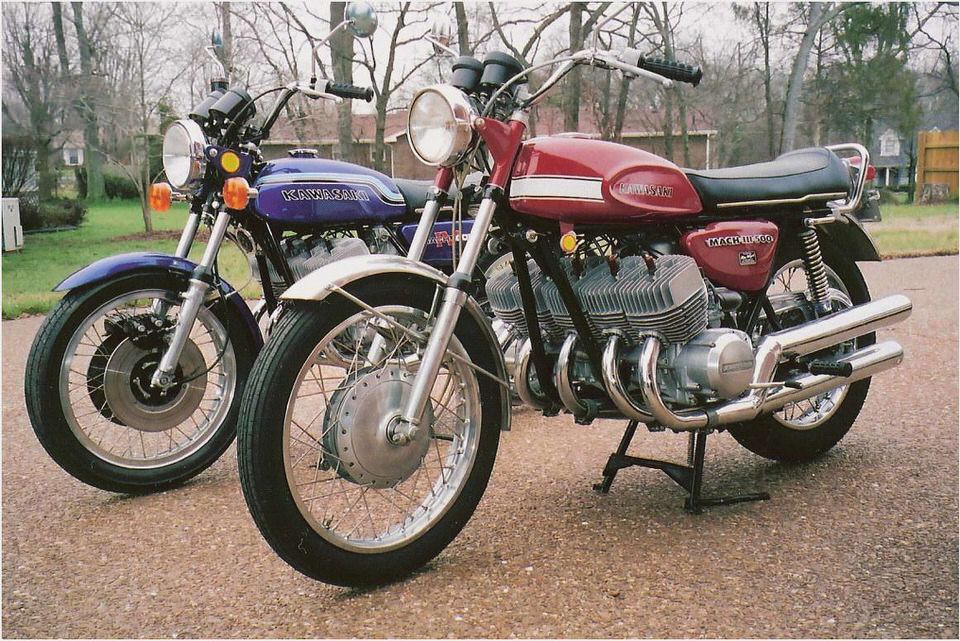 Kawasaki Square Four 2 Stroke Prototype Kawasaki Square Four 2 Stroke Prototype
