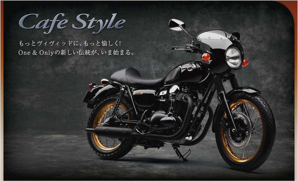 Kawasaki W800 Cafe Style