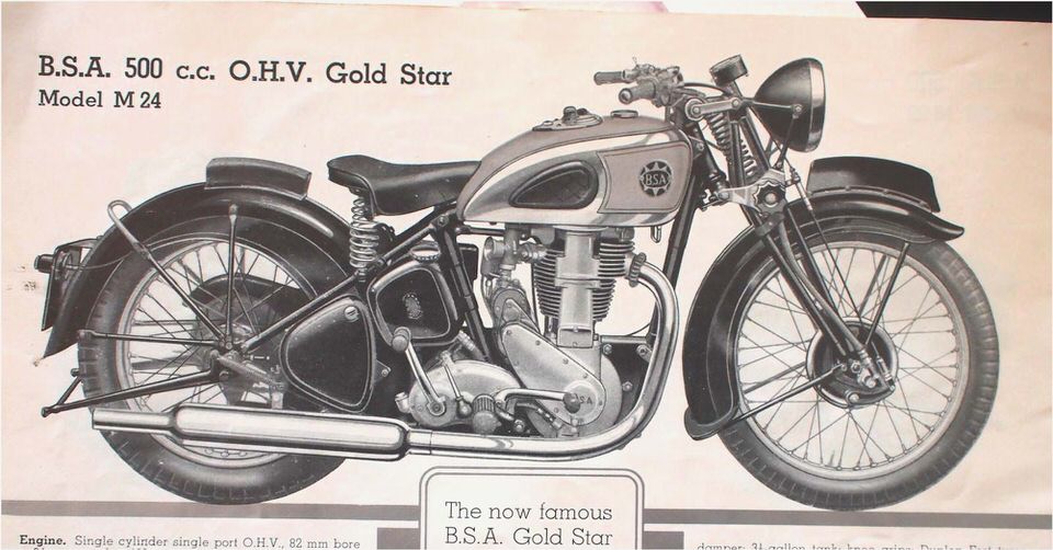 BSA Gold SR 500 BSA Gold SR 500