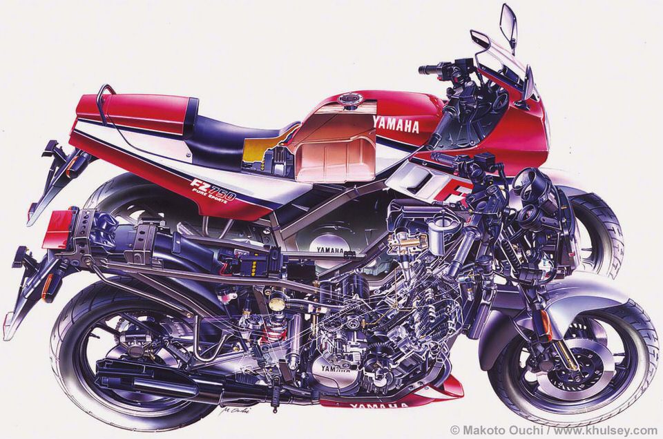 Yamaha FZ 750